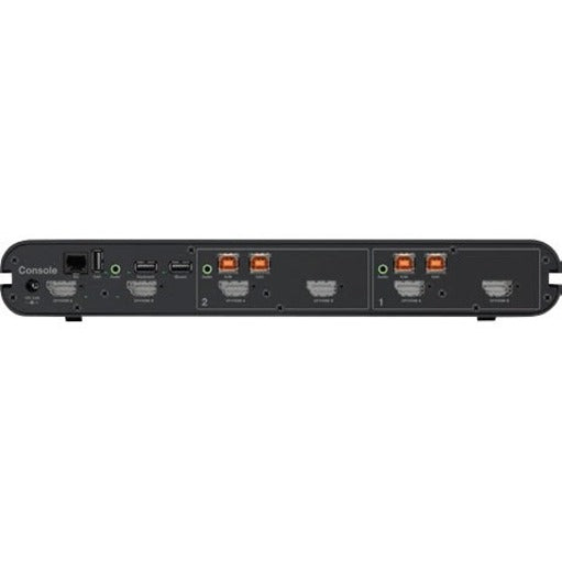 Belkin Universal 2nd Gen Secure KVM Switch, 2-Port Dual Head w/CAC F1DN202KVM-UN-4