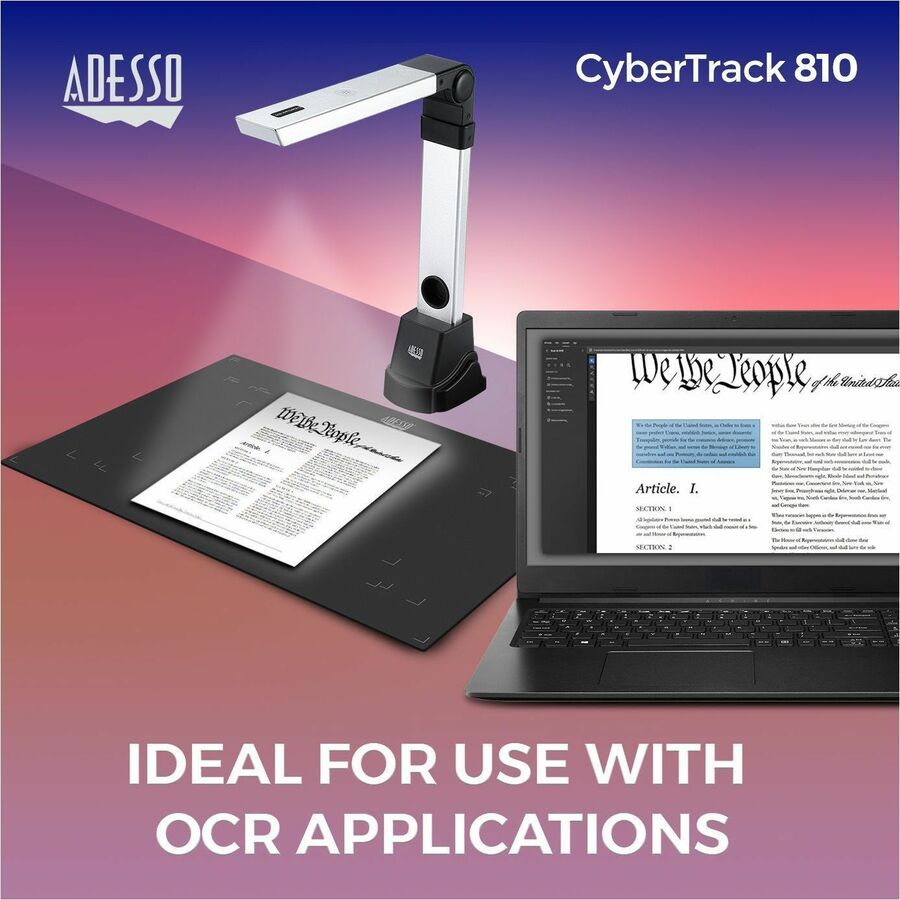 Adesso Cybertrack 810 Document Camera CYBERTRACK 810