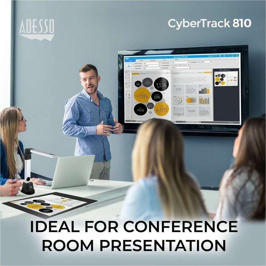 Adesso Cybertrack 810 Document Camera CYBERTRACK 810