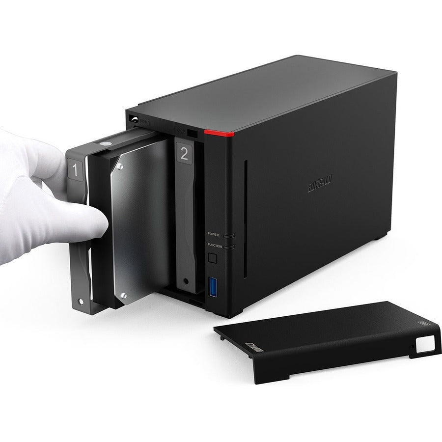 BUFFALO LinkStation SoHo 720 Home-Office Personal Cloud NAS Storage 8TB Hard Drives Included LS720D0802B