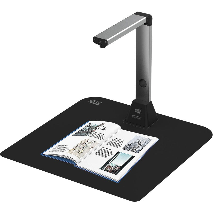 Adesso 8 Megapixel Fixed-Focus A3 Document Camera Scanner with OCR Function Cybertrack 820