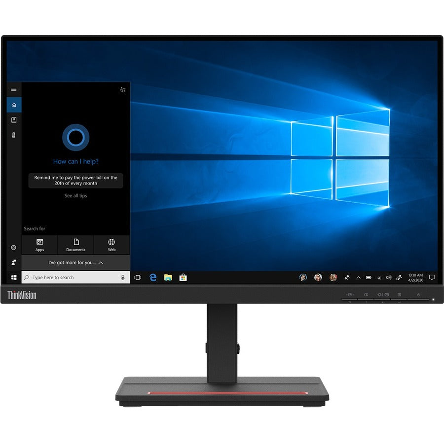 Lenovo ThinkVision S24e-20 24" Class Full HD LCD Monitor - 16:9 - Raven Black 62AEKAR2US