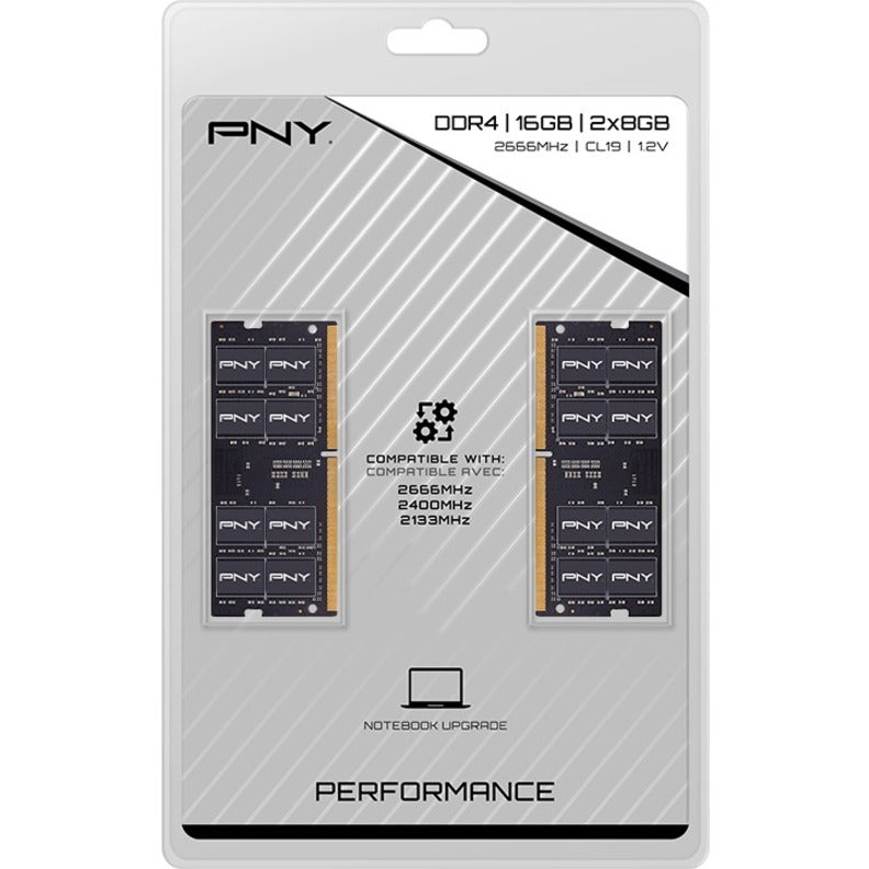 PNY Performance DDR4 2666MHz Notebook Memory MN16GK2D42666