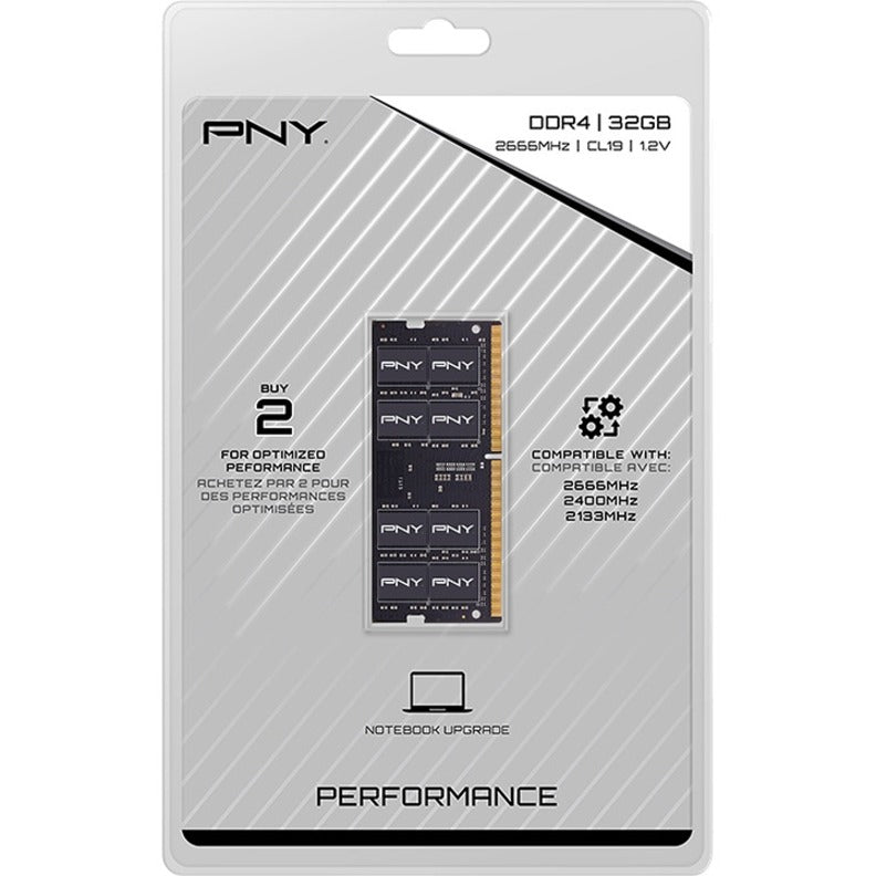 PNY Performance 32GB DDR4 SDRAM Memory Module MN32GSD42666