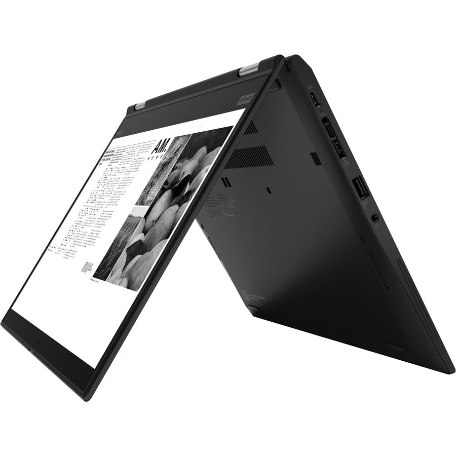 Lenovo ThinkPad X13 Yoga Gen 1 20SYS4DR00 13.3" Touchscreen Convertible 2 in 1 Notebook - Full HD - Intel Core i5 10th Gen i5-10210U - 8 GB - 512 GB SSD - Black 20SYS4DR00