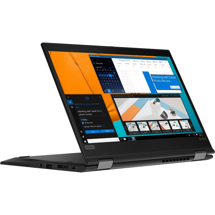 Lenovo ThinkPad X13 Yoga Gen 1 20SYS4DR00 13.3" Touchscreen Convertible 2 in 1 Notebook - Full HD - Intel Core i5 10th Gen i5-10210U - 8 GB - 512 GB SSD - Black 20SYS4DR00