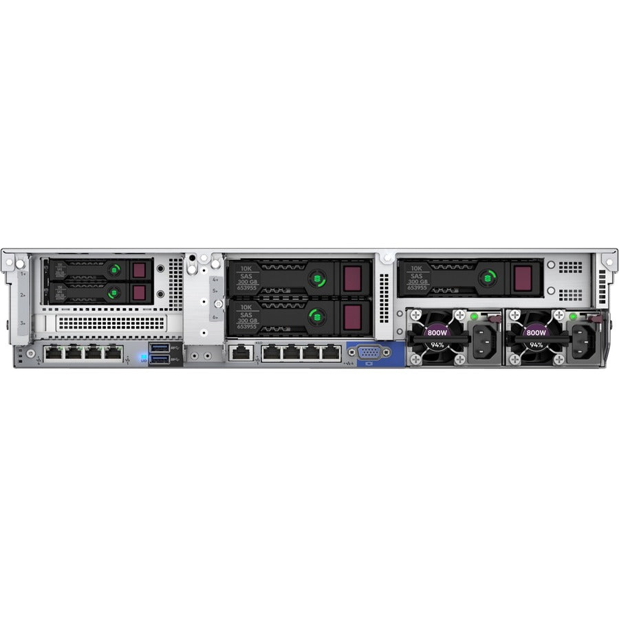 HPE ProLiant DL380 G10 2U Rack Server - 1 x Intel Xeon Silver 4215R 3.20 GHz - 32 GB RAM - 12Gb/s SAS Controller P40717-B21