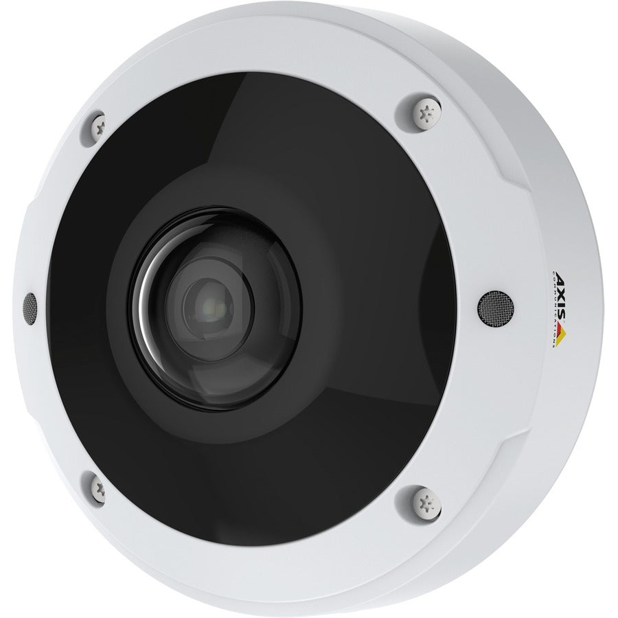 AXIS M3077 6 Megapixel Outdoor Network Camera - Color - Dome - White 02018-001