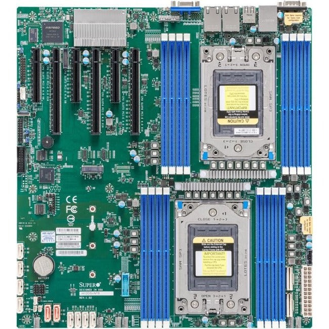 Supermicro H12DSI-NT6 Server Motherboard - AMD Chipset - Socket SP3 - Extended ATX MBD-H12DSI-NT6-O