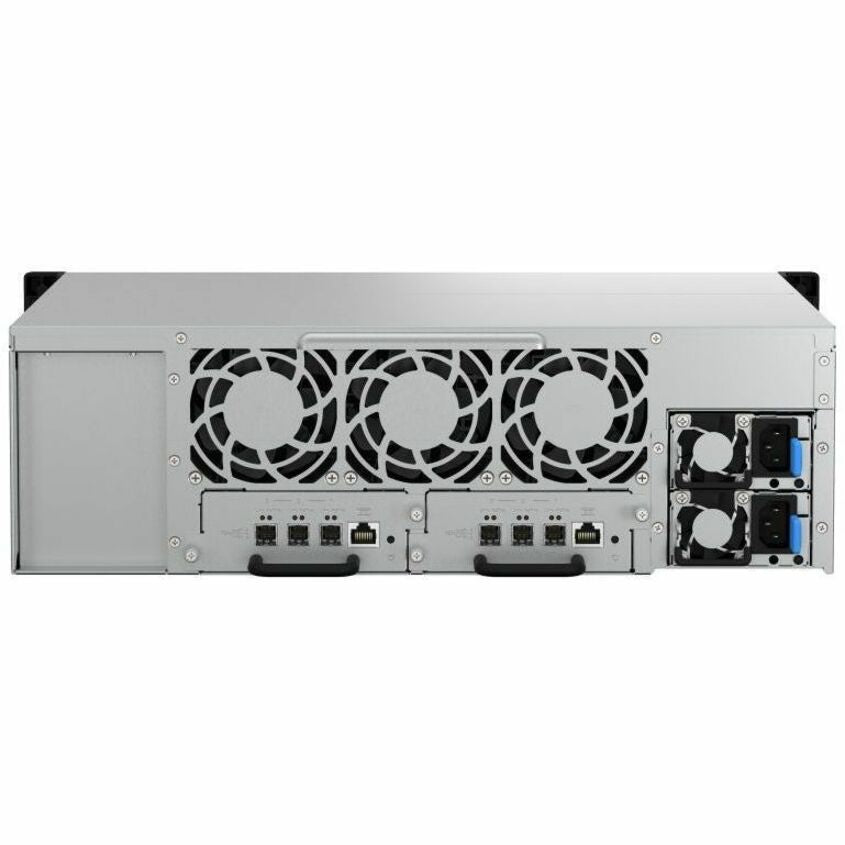 QNAP TL-R1620SDC Drive Enclosure 12Gb/s SAS, SATA/600 - Mini-SAS HD Host Interface - 3U Rack-mountable TL-R1620SDC-US