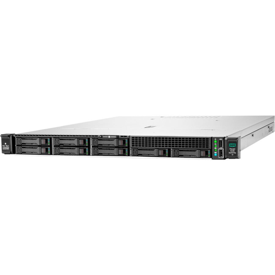 HPE ProLiant DL325 G10 Plus v2 1U Rack Server - 1 x AMD EPYC 7313P 3 GHz - 32 GB RAM - 12Gb/s SAS Controller P38477-B21