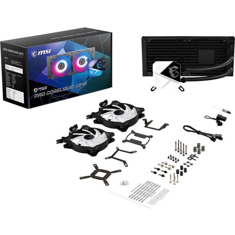 MSI MAG CORELIQUID C280 Cooling Fan/Radiator/Water Block/Pump CLC280