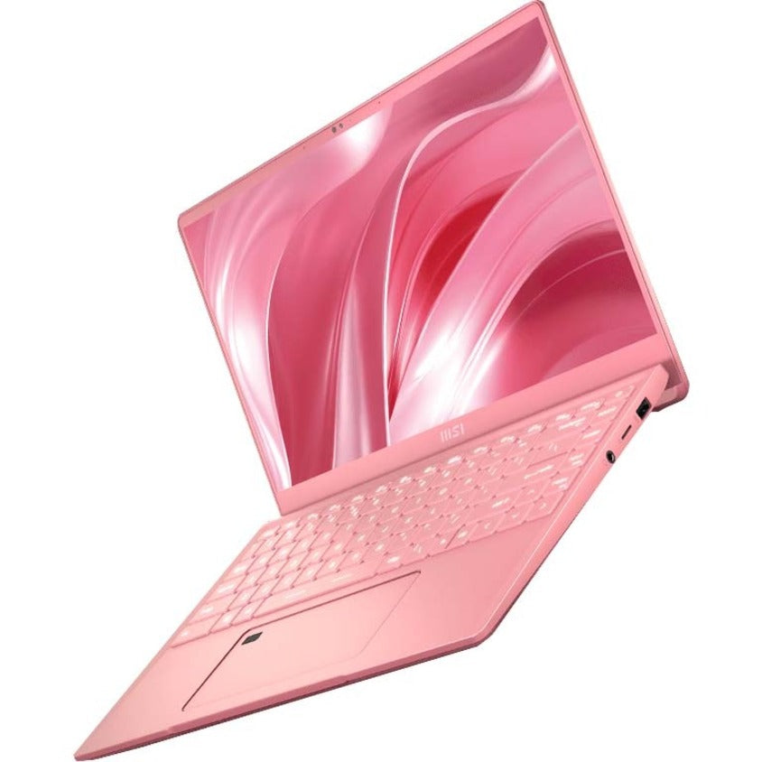 MSI Prestige 14 Prestige 14 A11SB-631CA 14" Notebook - Full HD - Intel Core i7 11th Gen i7-1185G7 - 16 GB - 1 TB SSD - Rose Pink PRESTIGE 14 A11SB-631CA