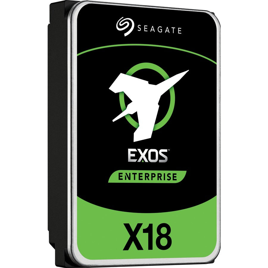 Seagate Exos X18 ST10000NM014G 10 TB Hard Drive - Internal - SAS (12Gb/s SAS) - Conventional Magnetic Recording (CMR) Method ST10000NM014G