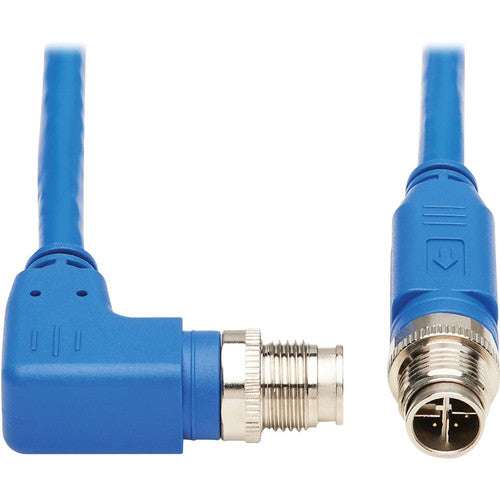 Câble Ethernet Tripp Lite by Eaton NM12-603-10M-BL M12 X-Code Cat6, M/M, bleu, 10 m (32,8 pi) NM12-603-10M-BL