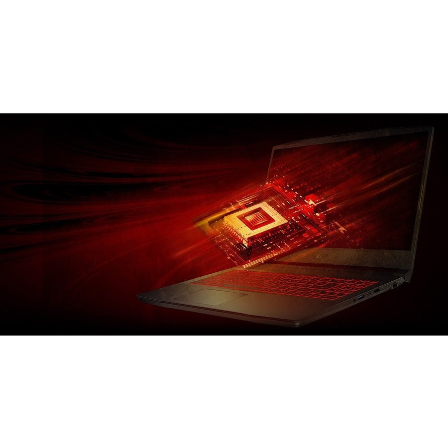 MSI Katana GF76 Katana GF76 11UE-287CA 17.3" Gaming Notebook - Full HD - Intel Core i7 11th Gen i7-11800H - 16 GB - 512 GB SSD - Core Black KATANA GF76 11UE-287CA