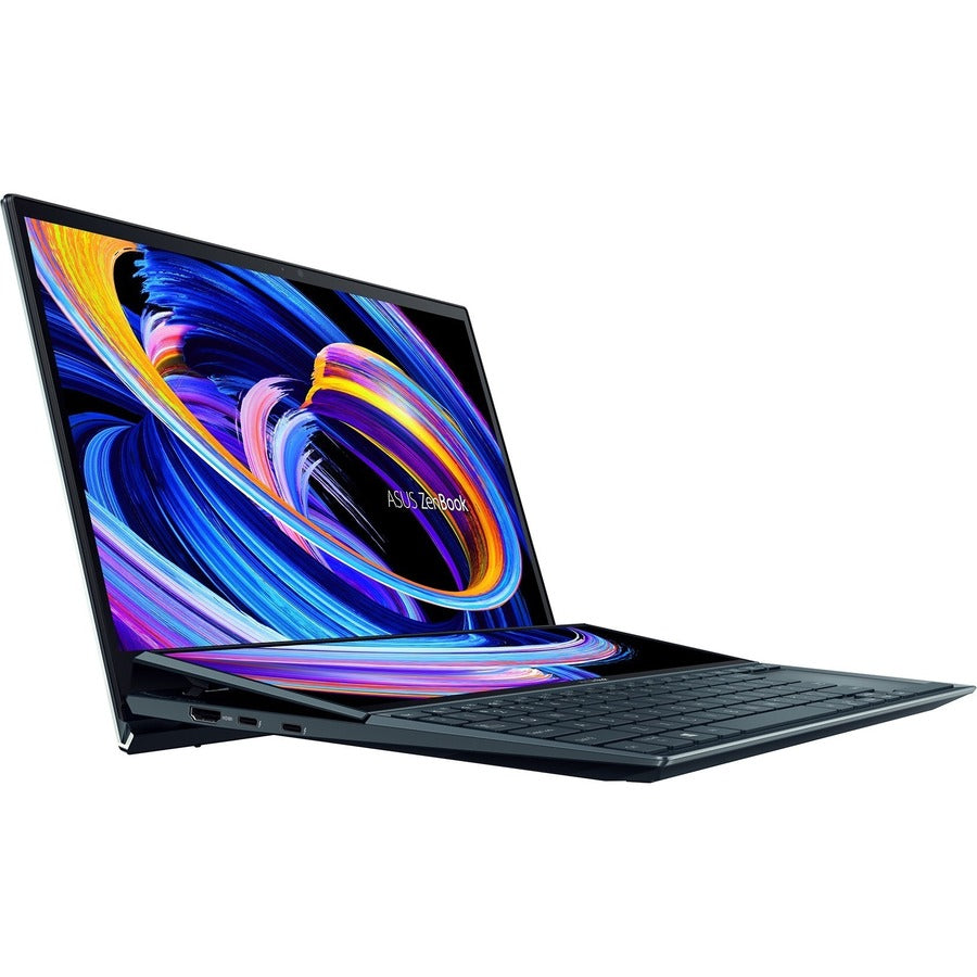 Asus ZenBook Duo 14 UX482 UX482EA-DH79T-CA 14" Touchscreen Notebook - Full HD - Intel Core i7 11th Gen i7-1165G7 - Intel Evo Platform - 16 GB - 512 GB SSD - Celestial Blue UX482EA-DH79T-CA