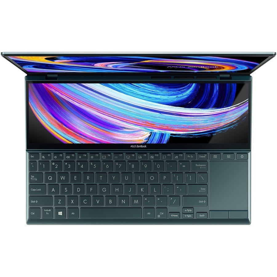 Asus ZenBook Duo 14 UX482 UX482EA-DH79T-CA 14" Touchscreen Notebook - Full HD - Intel Core i7 11th Gen i7-1165G7 - Intel Evo Platform - 16 GB - 512 GB SSD - Celestial Blue UX482EA-DH79T-CA