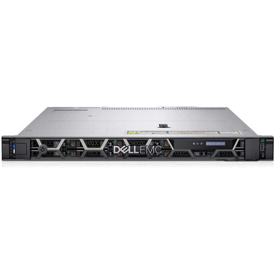 Dell EMC PowerEdge R650xs 1U Rack-mountable Server - 1 x Intel Xeon Silver 4310 2.10 GHz - 32 GB RAM - 480 GB SSD - (1 x 480GB) SSD Configuration - Serial ATA/600, 12Gb/s SAS Controller 65W97