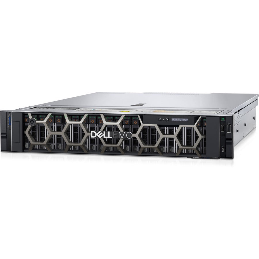 Dell EMC PowerEdge R750xs 2U Rack-mountable Server - 2 x Intel Xeon Silver 4310 2.10 GHz - 32 GB RAM - 480 GB SSD - (1 x 480GB) SSD Configuration - Serial ATA/600, Serial Attached SCSI (SAS) Controller PY6Y4