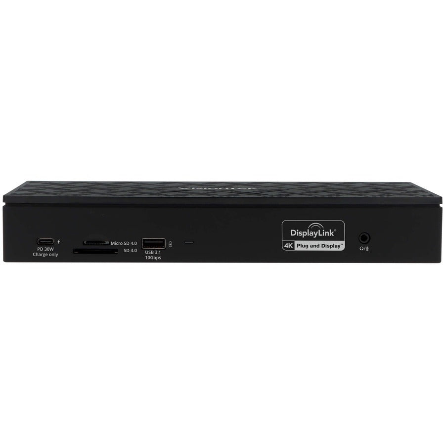 VisionTek VT8000 Quad Display 4k USB 3.0 & USB-C Docking Station with 100W Power Delivery 901492