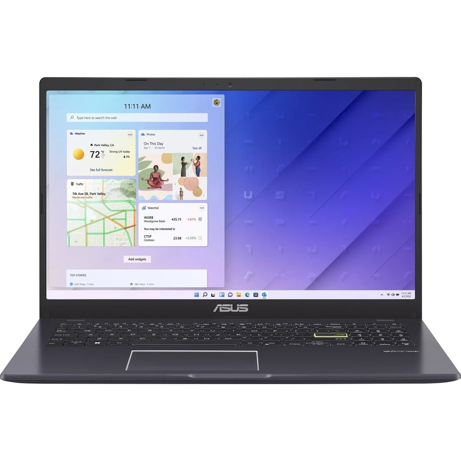 Asus L510 L510MA-DS09-CA 15.6" Notebook - HD - 1366 x 768 - Intel Celeron N4020 Dual-core (2 Core) 1.10 GHz - 4 GB Total RAM - 4 GB On-board Memory - 64 GB Flash Memory - Star Black L510MA-DS09-CA