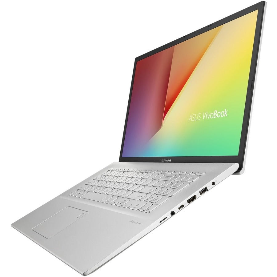 Asus VivoBook 17 M712 M712UA-DS59-CA 17.3" Notebook - HD+ - AMD Ryzen 5 5500U - 8 GB - 1 TB HDD - 128 GB SSD - Transparent Silver M712UA-DS59-CA