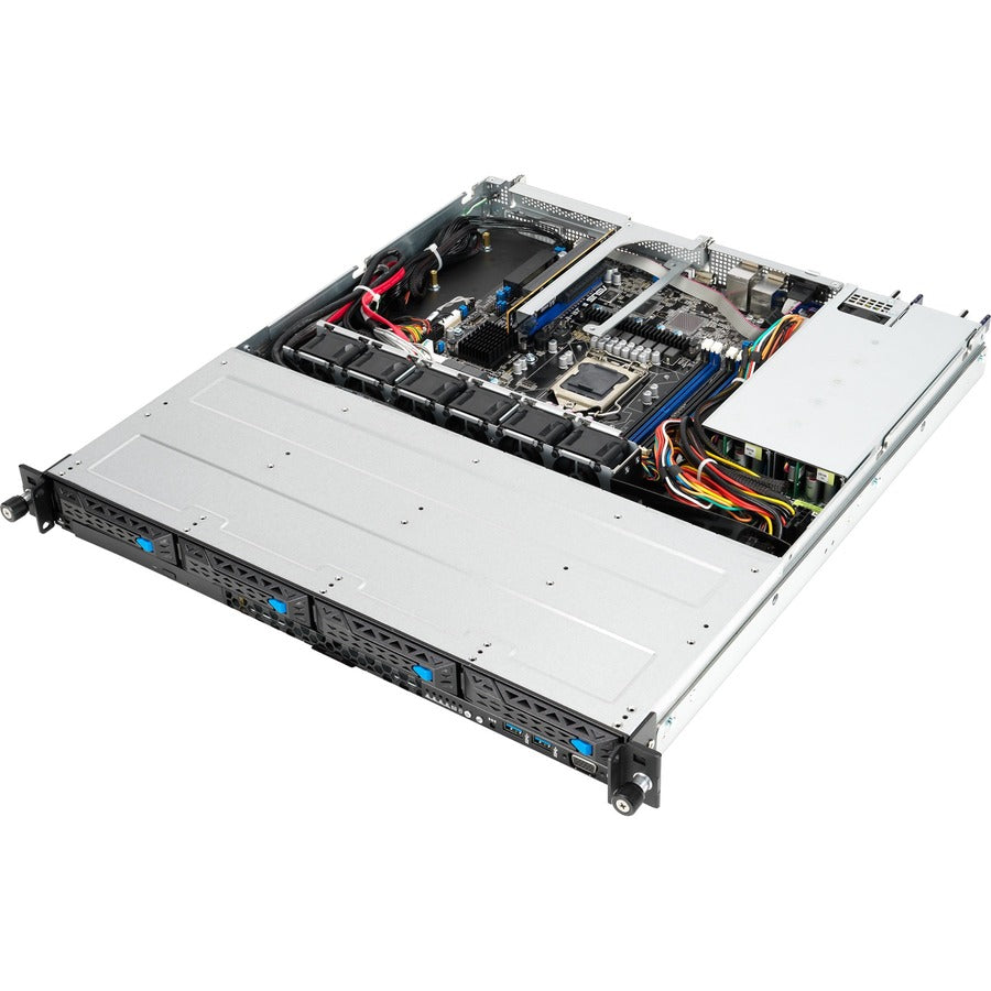 Asus Barebone System - 1U Rack-mountable - Socket LGA-1200 - 1 x Processor Support RS300-E11-WOCPU011Z