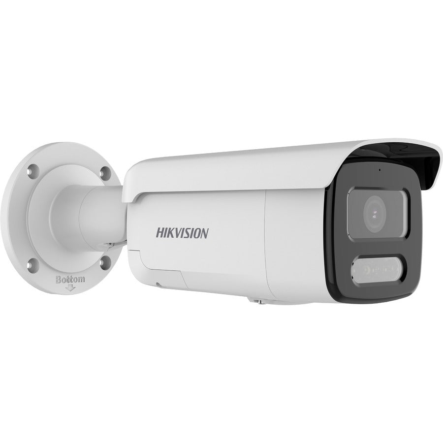 Hikvision ColorVu DS-2CD2T47G2-LSU/SL 4 Megapixel Outdoor Network Camera - Color - Bullet - White DS-2CD2T47G2-LSU/SL 2.8MM