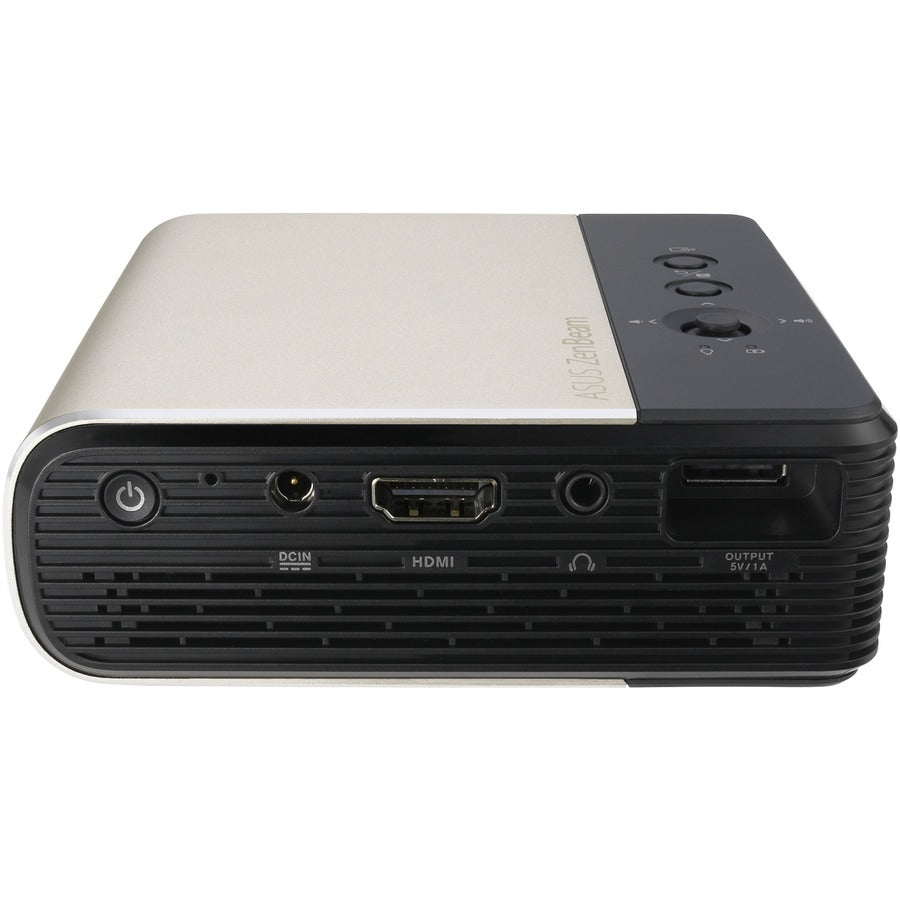 Asus ZenBeam E2 DLP Projector - 16:9 - Ceiling Mountable - Black, Gold ZENBEAM E2