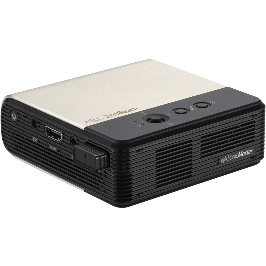 Asus ZenBeam E2 DLP Projector - 16:9 - Ceiling Mountable - Black, Gold ZENBEAM E2