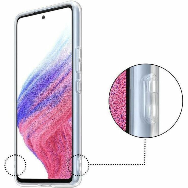 Samsung Galaxy A53 5G Soft Clear Cover EF-QA536TTEGCA