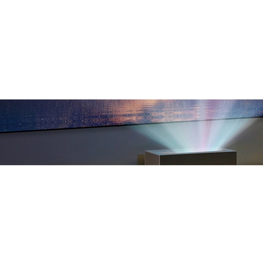 LG CineBeam HU715Q Ultra Short Throw Laser Projector - 16:9 - Ceiling Mountable - White HU715QW