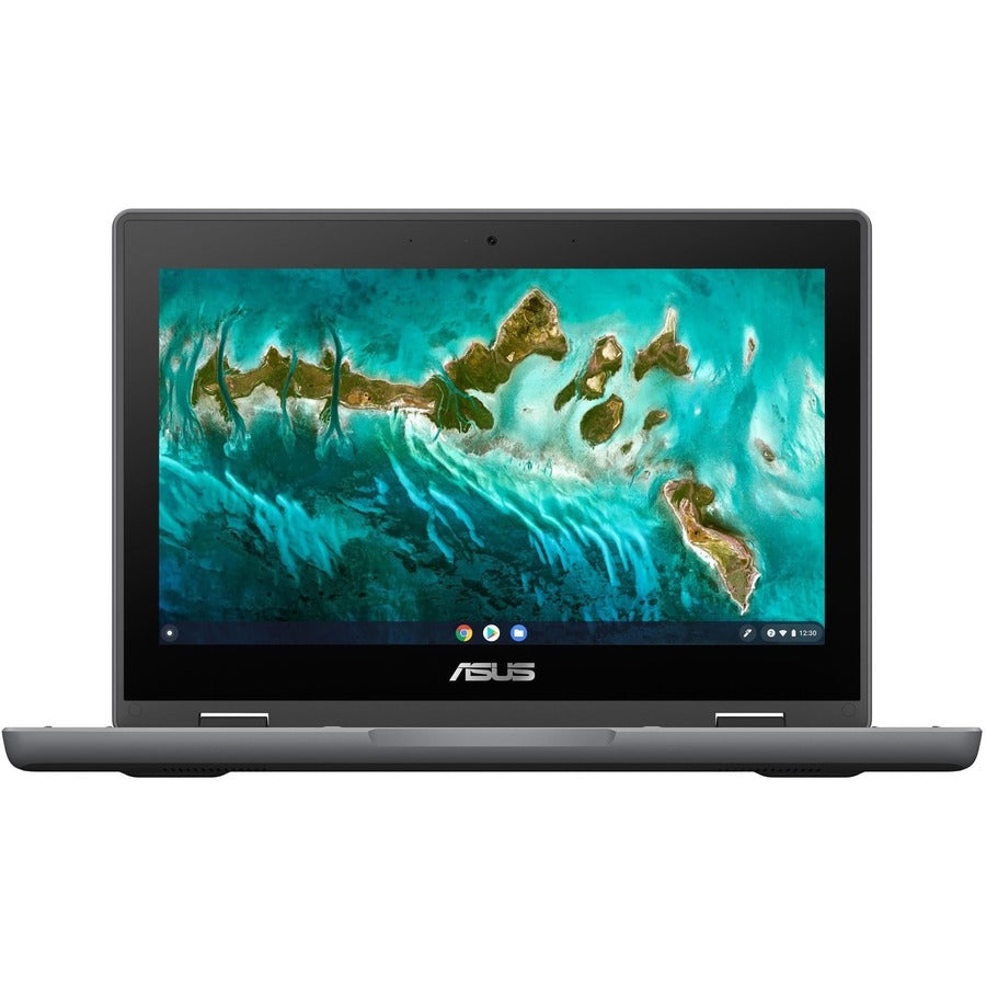 Asus Chromebook Flip CR1 CR1100FKA-Q1864-CB 11.6" Touchscreen Convertible 2 in 1 Chromebook - HD - Intel Celeron N4500 - 8 GB - 64 GB Flash Memory - Dark Gray CR1100FKA-Q1864-CB