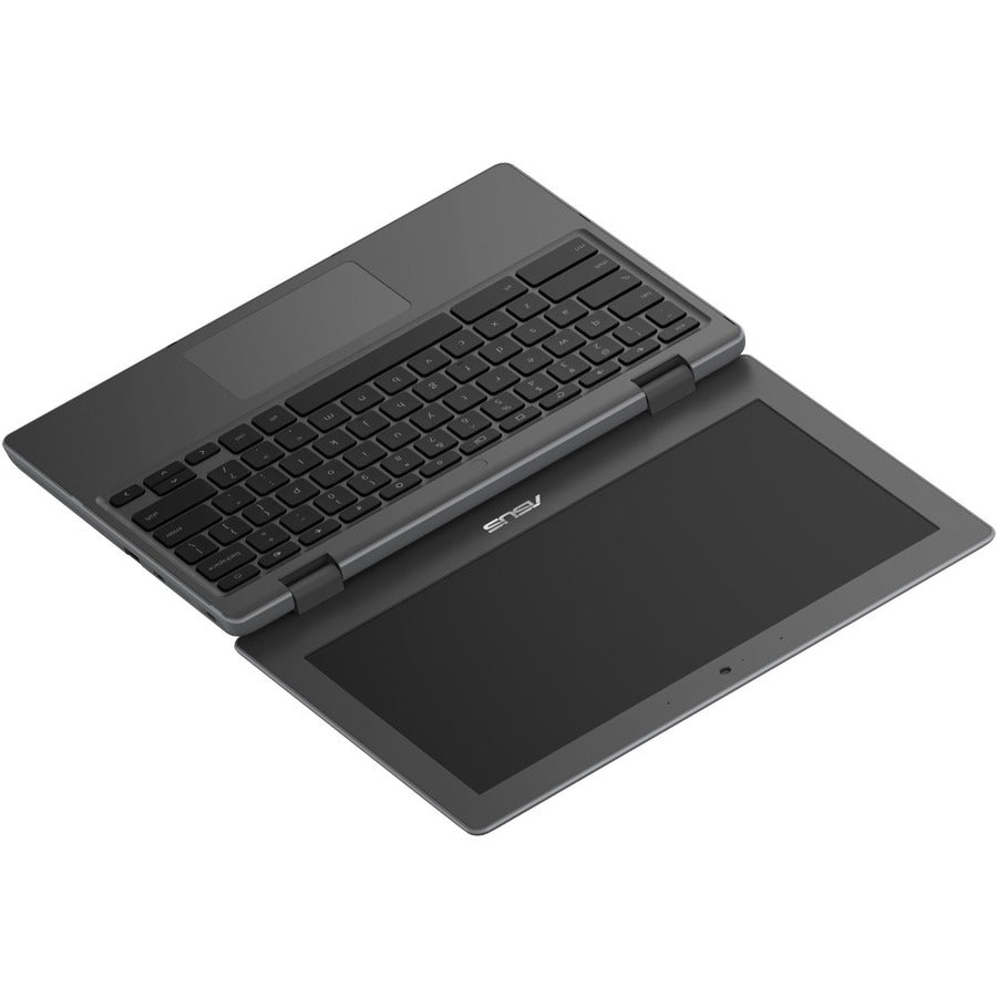 Asus Chromebook Flip CR1 CR1100FKA-Q1RS-CB 11.6" Touchscreen Convertible 2 in 1 Chromebook - HD - Intel Celeron N4500 - 4 GB - 64 GB Flash Memory - Dark Gray CR1100FKA-Q1RS-CB