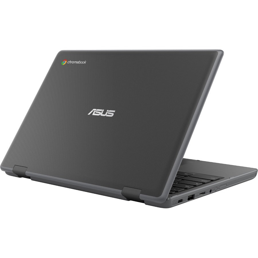 Asus Chromebook Flip CR1 CR1100FKA-Q1RS-CB 11.6" Touchscreen Convertible 2 in 1 Chromebook - HD - Intel Celeron N4500 - 4 GB - 64 GB Flash Memory - Dark Gray CR1100FKA-Q1RS-CB