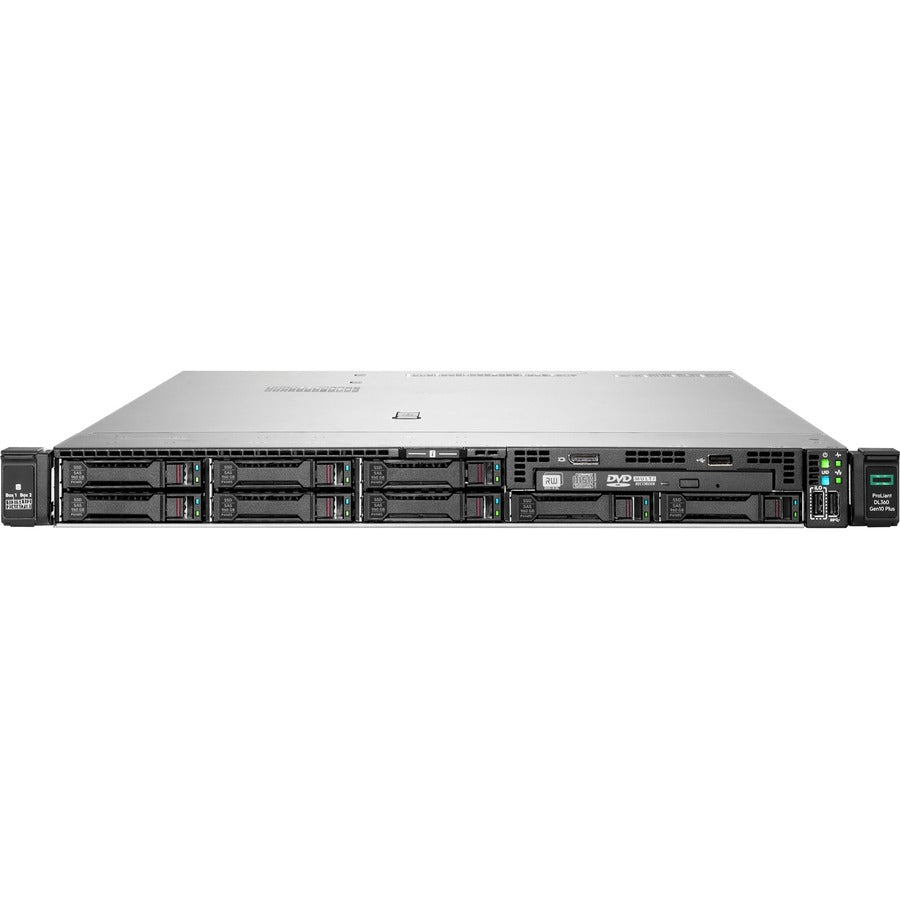 HPE ProLiant DL360 G10 Plus 1U Rack Server - 1 x Intel Xeon Silver 4310 2.10 GHz - 32 GB RAM - 12Gb/s SAS Controller P55241-B21