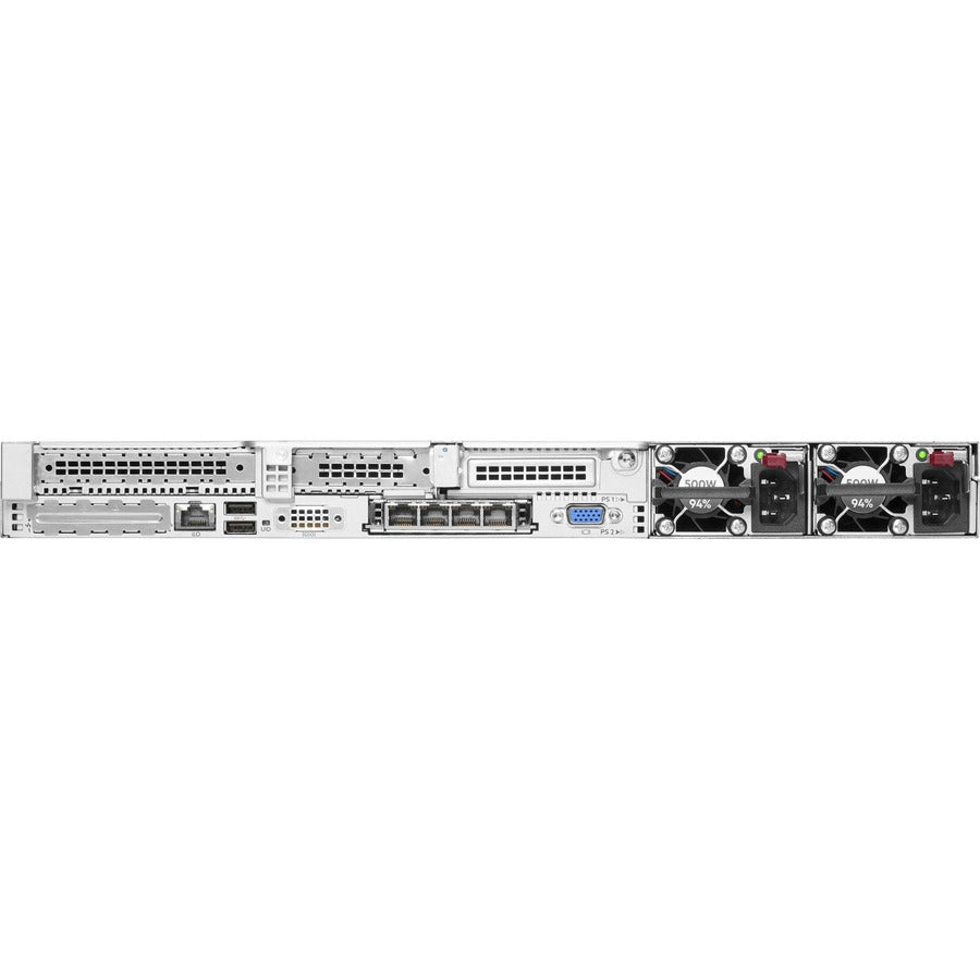 HPE ProLiant DL360 G10 Plus 1U Rack Server - 1 x Intel Xeon Silver 4310 2.10 GHz - 32 GB RAM - 12Gb/s SAS Controller P55241-B21