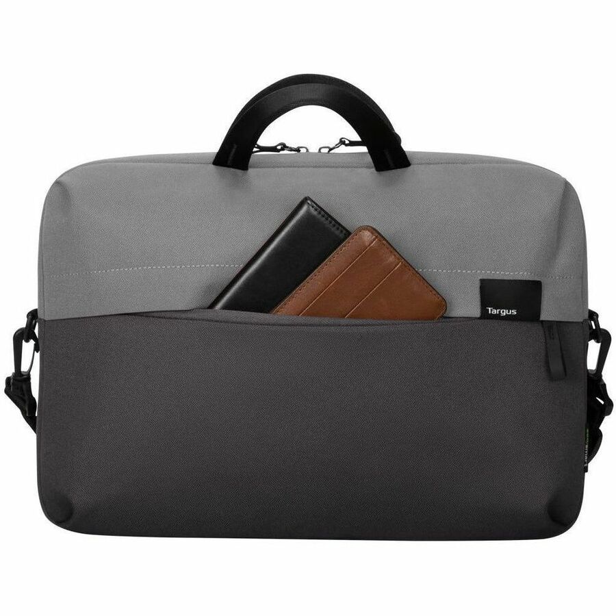 Targus Sagano EcoSmart TBS574GL Carrying Case (Slipcase) for 14" Notebook - Black/Gray TBS574GL