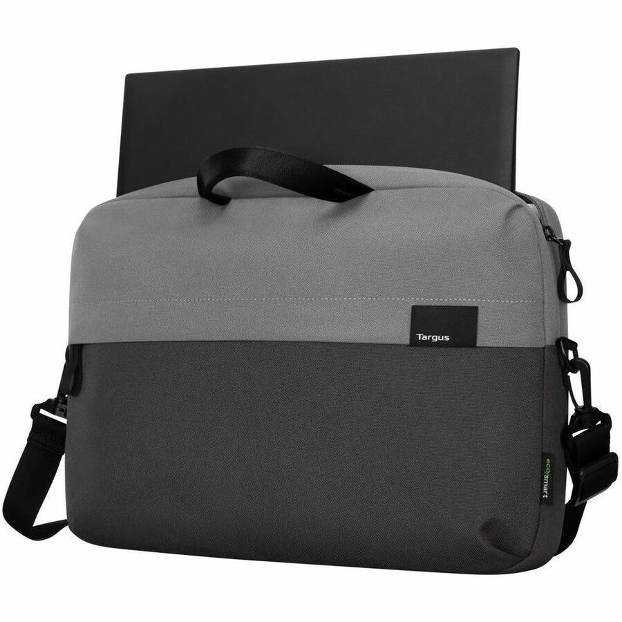 Targus Sagano EcoSmart TBS574GL Carrying Case (Slipcase) for 14" Notebook - Black/Gray TBS574GL