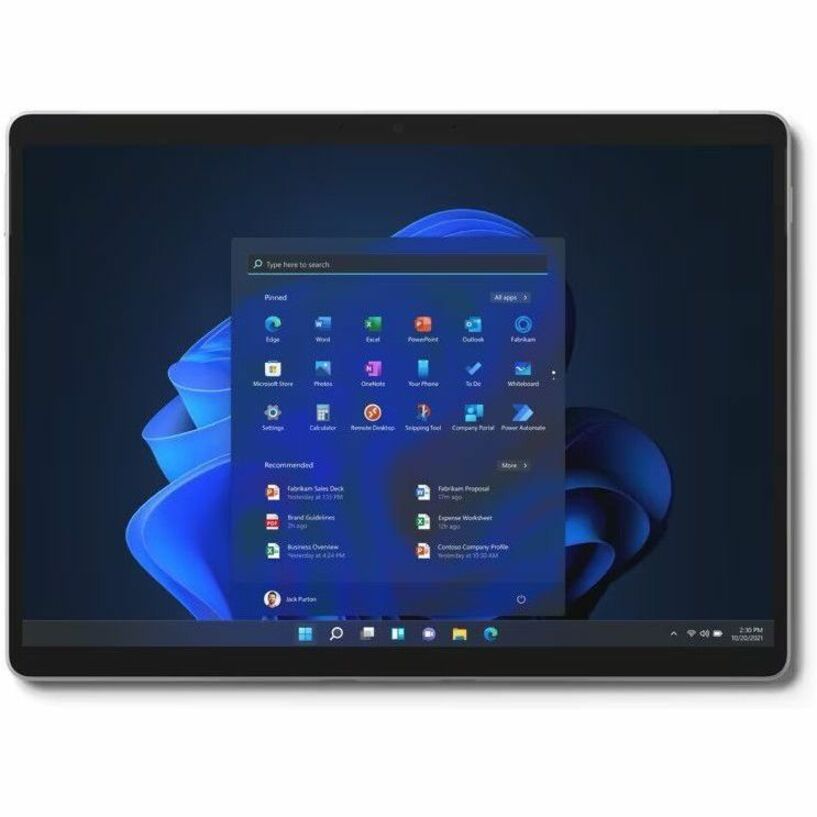 Microsoft Surface Pro 8 13" Touchscreen Detachable 2 in 1 Notebook - Intel Core i5 11th Gen i5-1135G7 - Intel Evo Platform - 8 GB - 128 GB SSD - Platinum IUR-00001