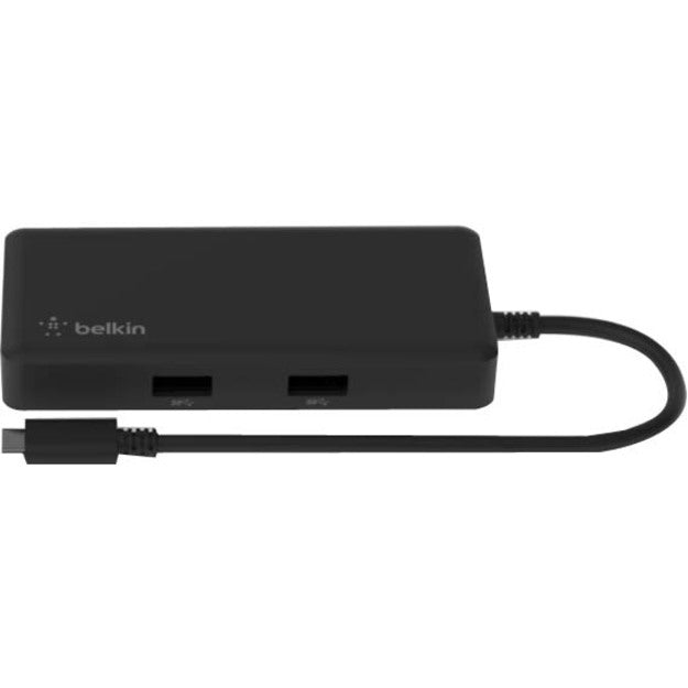 Belkin USB-C 5-in-1 Multiport Adapter, Laptop Docking Station, 4k HDMI, 86W Power Delivery - Works with Chromebook INC008TTBK