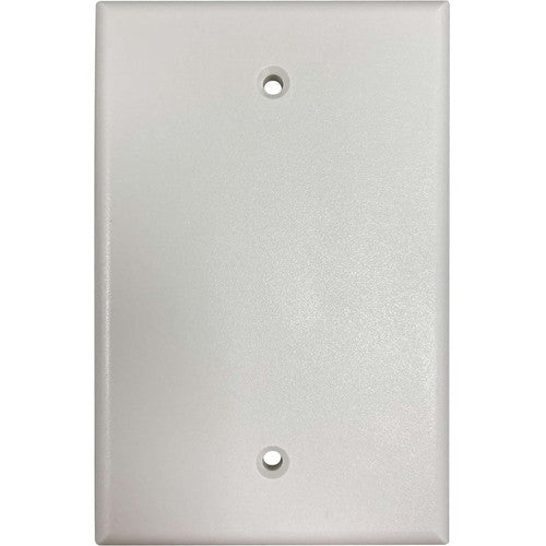 Tripp Lite by Eaton Safe-IT Plaque murale vierge, antibactérienne, ivoire mat, TAA N042AB-000-IVM