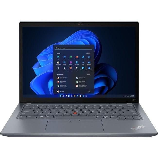 Lenovo ThinkPad X13 Gen 3 21BN002CUS 13.3" Touchscreen Notebook - WUXGA - Intel Core i7 12th Gen i7-1260P - Intel Evo Platform - 16 GB - 512 GB SSD - English Keyboard - Storm Gray 21BN002CUS