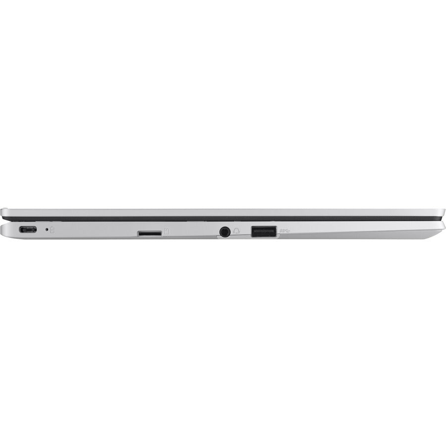 Asus Chromebook CX1 CX1400 CX1400FKA-DS01-CB 14" Touchscreen Convertible 2 in 1 Chromebook - Full HD - Intel Celeron N4500 - 4 GB - 64 GB Flash Memory - Transparent Silver CX1400FKA-DS01-CB