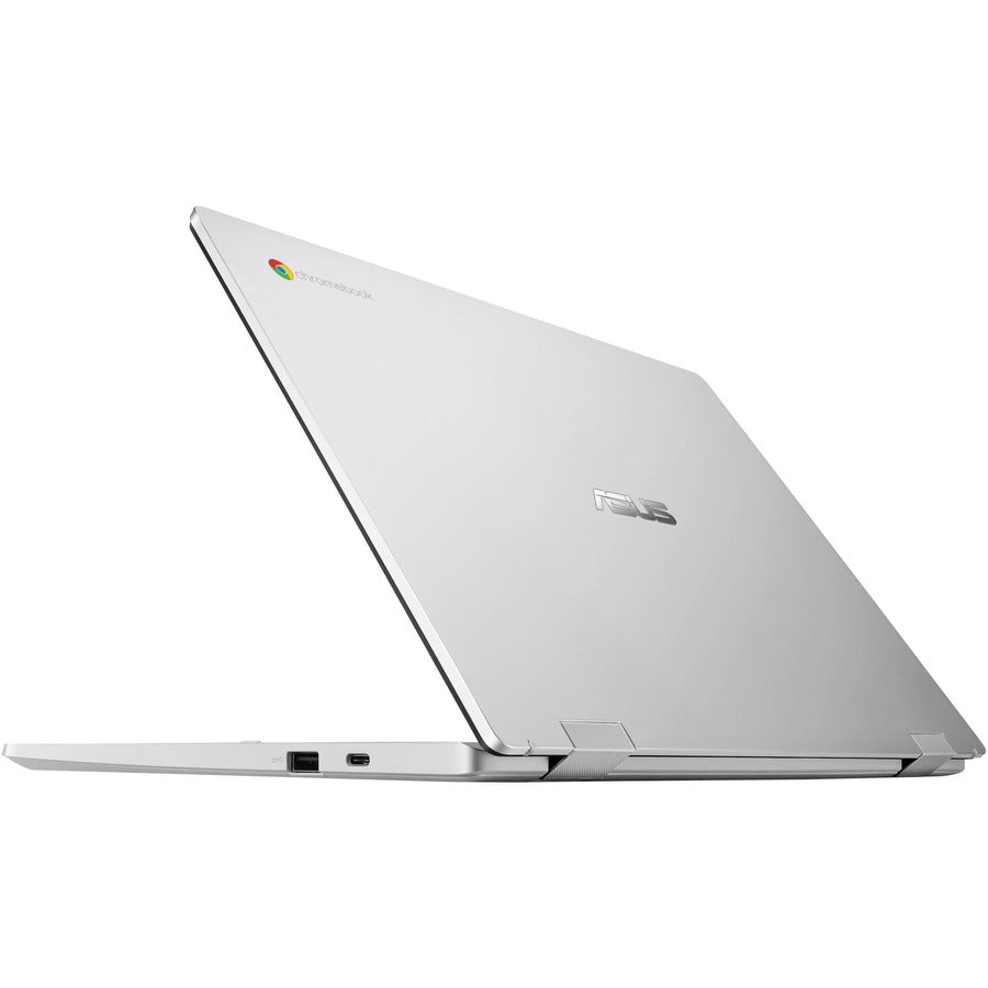 Asus Chromebook CX1 CX1400 CX1400FKA-DS01-CB 14" Touchscreen Convertible 2 in 1 Chromebook - Full HD - Intel Celeron N4500 - 4 GB - 64 GB Flash Memory - Transparent Silver CX1400FKA-DS01-CB