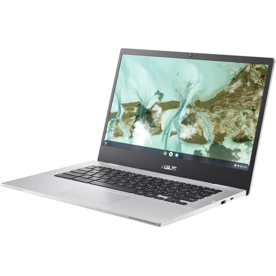 Asus Chromebook CX1 CX1400 CX1400FKA-DS01-CB 14" Touchscreen Convertible 2 in 1 Chromebook - Full HD - Intel Celeron N4500 - 4 GB - 64 GB Flash Memory - Transparent Silver CX1400FKA-DS01-CB