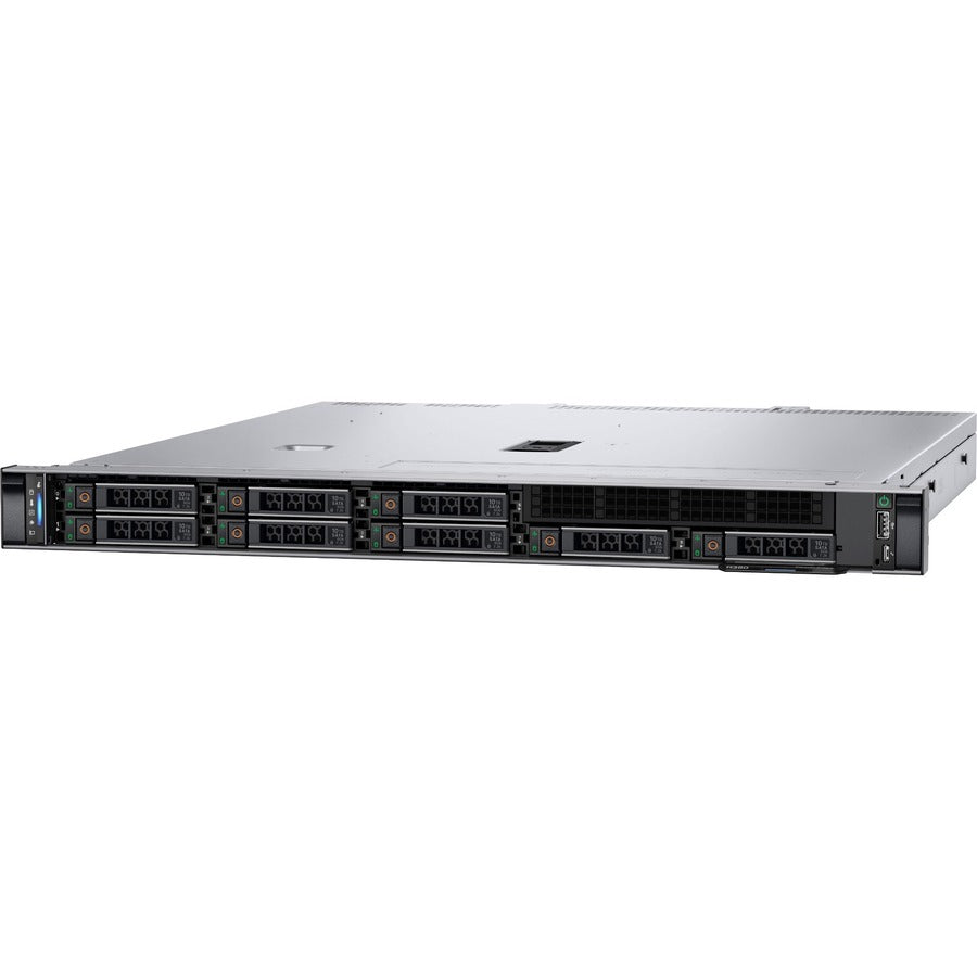 Dell EMC PowerEdge R350 1U Rack-mountable Server - 1 x Intel Xeon E-2314 2.80 GHz - 8 GB RAM - 480 GB SSD - 12Gb/s SAS, Serial ATA/600 Controller VXV62