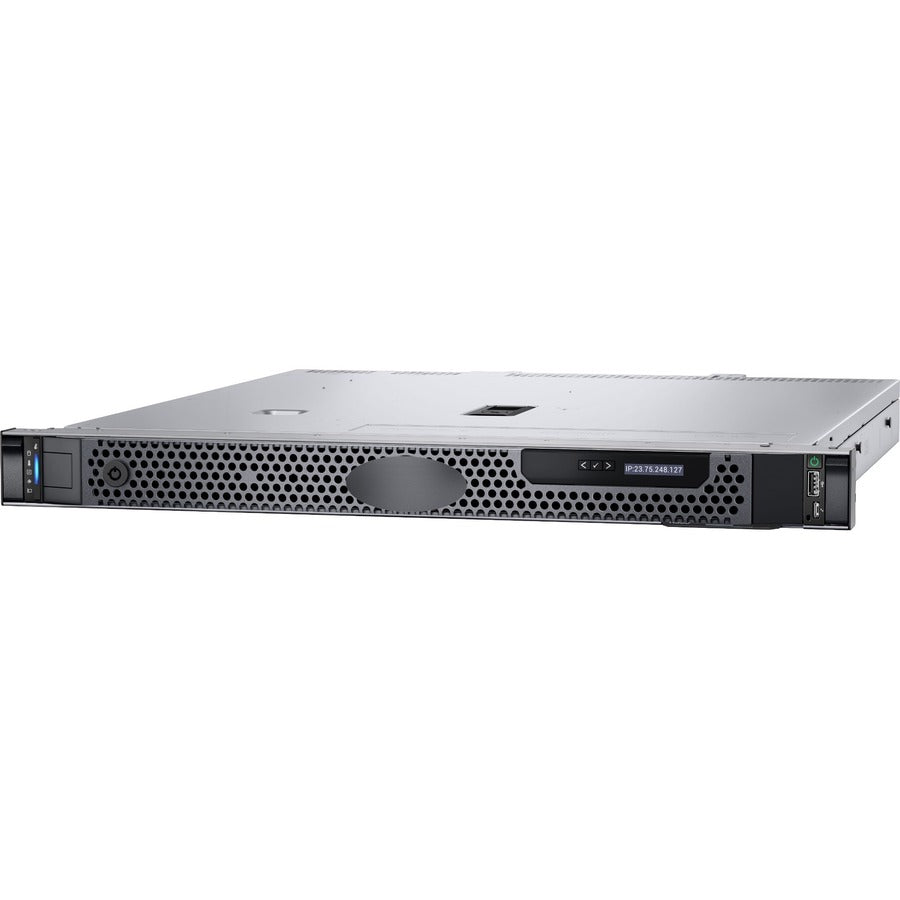 Dell EMC PowerEdge R350 1U Rack-mountable Server - 1 x Intel Xeon E-2314 2.80 GHz - 8 GB RAM - 480 GB SSD - 12Gb/s SAS, Serial ATA/600 Controller VXV62