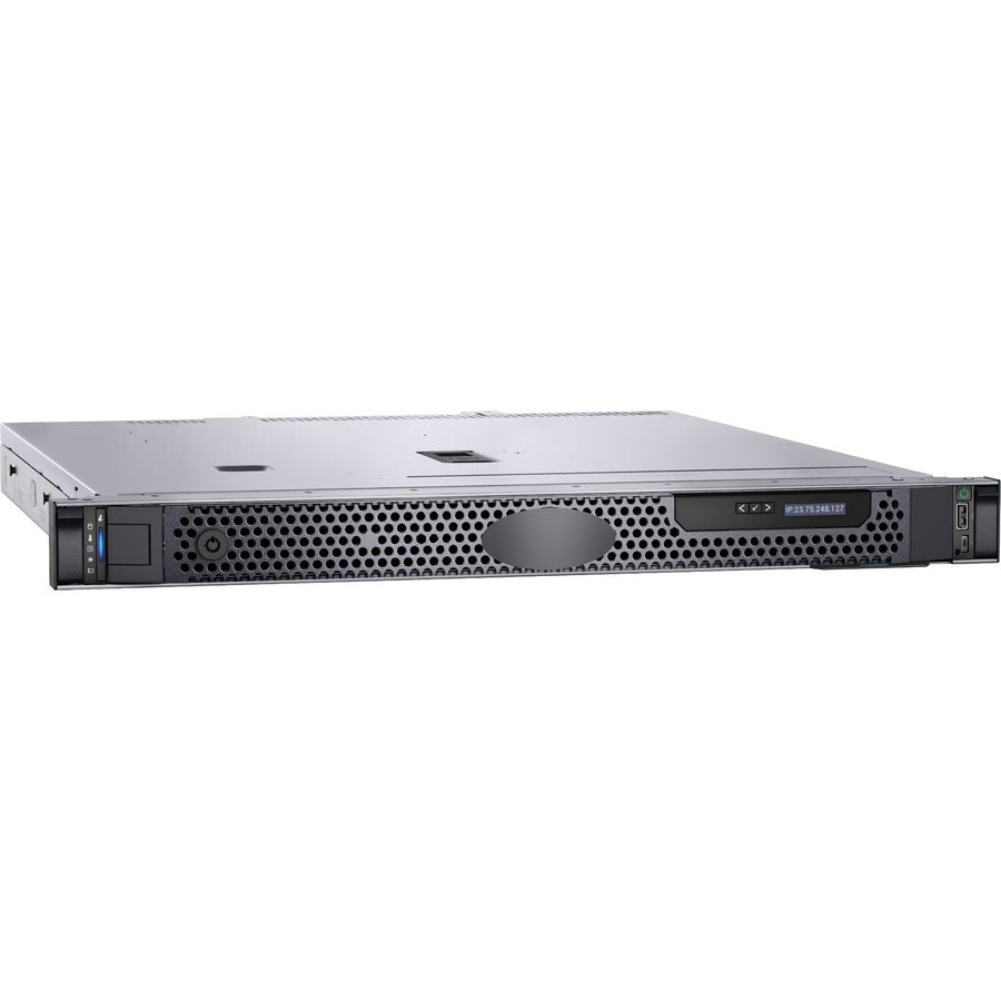 Dell EMC PowerEdge R350 1U Rack-mountable Server - 1 x Intel Xeon E-2314 2.80 GHz - 8 GB RAM - 480 GB SSD - 12Gb/s SAS, Serial ATA/600 Controller VXV62